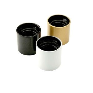 Camicia liscia per portalampade in resina termoindurente – E27