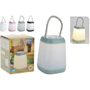 Lampada da tavolo portatile , luce led warm white 3 funzoni di luminosità