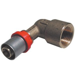 RACCORDO PRESS CURVO FEMMINA 1/2×20