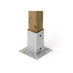 PIASTRA DI FISSAGGIO A VITI PER TRAVI 71 X 71 X 15