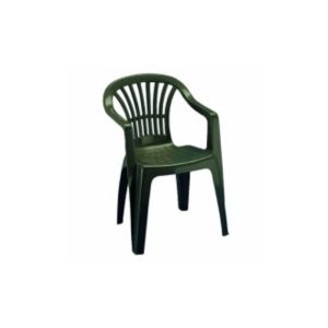 POLTRONA RESINA MONOB. BASSA VERDE ALTEA