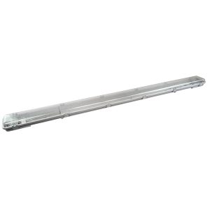 Plafoniera stagna con 2 tubi led