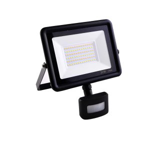 Faretto da esterno 50W 3CCT PIR con telecomando