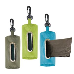 CROCI MINIBAG dispenser sacchetti igienici con ricarica colori assortiti 2X20 bags 2 rotoli da 20 sacchetti