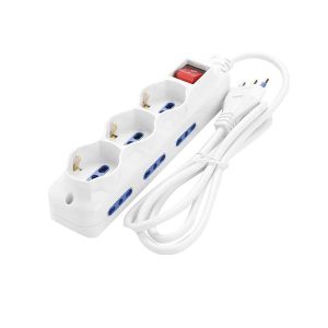 Multipresa 9 posti con interruttore