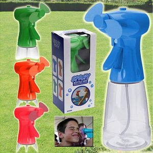 Ventilatore mini batteria SPRAY BOTTLE FAN 350 ml