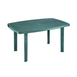 PROGARDEN tavolo ovale in resina faro verde 140×90