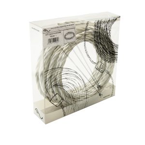 Cavo in pvc sotto treccia tessile seta