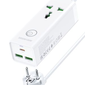 LOSTECH PREMIUM LS-AC9A CIABATTA MULTIPRESA AC2500W / USB-A 18W / USB-C 30W colore bianca o nera