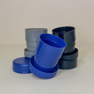 Bicchiere da campeggio con moschettone 220 ml