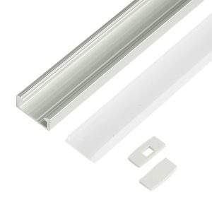 Kit profilo esterno completo di copertura opale/trasparente