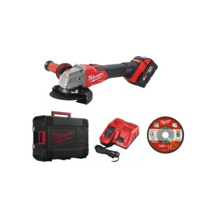 Smerigliatrice a batteria M18 FSAGV125XB-501X Milwaukee + OMAGGIO