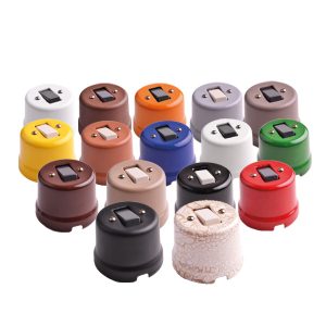 Interruttore unipolare in porcellana