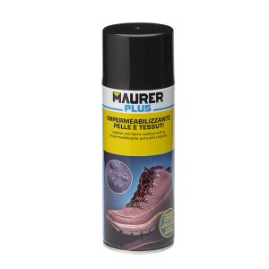 MAURER impermeabilizzante spray per pelle e tessuti 400 ml.