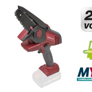 YAMATO mini elettrosega a batteria Litio 20V ( batteria e caricabatterie non inclusi ) lunghezza barra 11 cm.