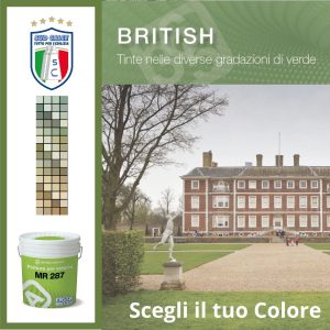 Idropittura per esterni alto riempimento MR 287 colore 365Gamma British1-31 da 14 lt-Fassa Bortolo