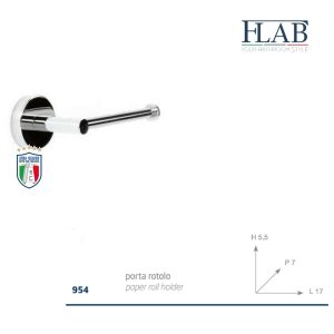 Porta Rotolo mod. 954 Accessorio Bagno Flab-Linea Nest