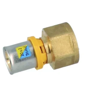 Raccordo Femmina 1/2 x 20 a pressare per Tubo multistrato Acqua e Gas – General Fittings