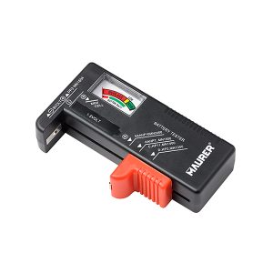 Tester per batterie tipo: AA / AAA / C / D / a 1,5 V – 9V e batterie a bottone
