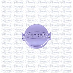 Tappo spinterogeno in alluminio con fregio d’angelo motori per fiat 500 f-l-r e 126 d’epoca