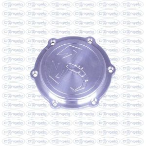 Coperchio puleggia albero motore argento logo abarth per fiat 500 f-l-r e 126 d’epoca