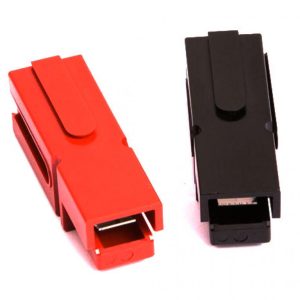 CP.CONNETT.NE-RO X BATT.30A/48V MAX – Confezione da 2 PZ