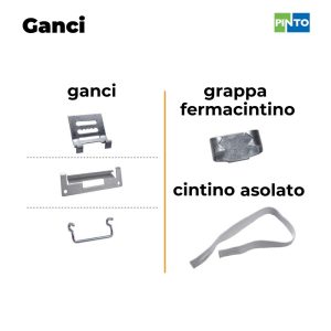 Ganci per Tapparelle Pinto