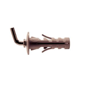 Tasselli nylon 9X40/1 con gancio corto – Pezzi 20