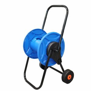 Carrelloo avvolgitubo con ruote, porta fino mt.45 di tubo da 1/2″