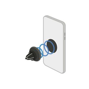 LAMPA porta telefono a clip per fissaggio alla bocchetta d’aerazione  da auto ,magnetico