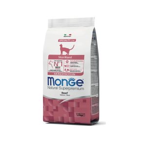 Monge sterilised monoprotein – Manzo