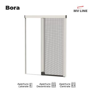 Zanzariera Bora senza barriere rete antivento laterale o centrale