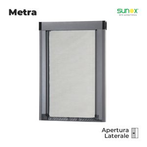 Zanzariera Metra Flexa Cobra Laterale a Carrarmato senza guida a terra