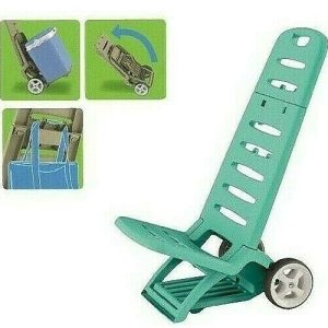 Spiaggina sedia sdraio trolley mare portatutto 2in1 Adriatic Comfort