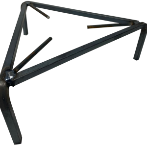 TREPPIEDE TRIANGOLARE CAMINO FUOCO BARBECUE GRIGLIA CM 18X18X18 H. 8 CM