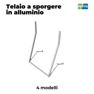 Telai a Sporgere in Alluminio per Tapparelle Pinto