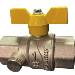 Valvola A Sfera Per Gas FF 1″ Con Presa Di Pressione – FIV