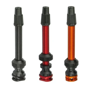 Valvola Tubeless presta in alluminio smontabile con doppio Foro