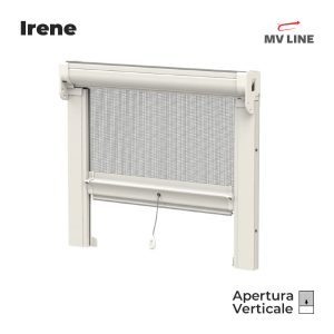 Zanzariera a molla Irene 45 verticale Antivento